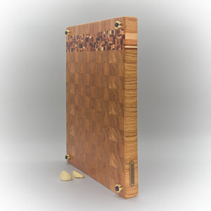 Chaos Strip End-Grain Chopping Boards